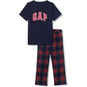 GAP Boys' Short Sleeve Pajama Set