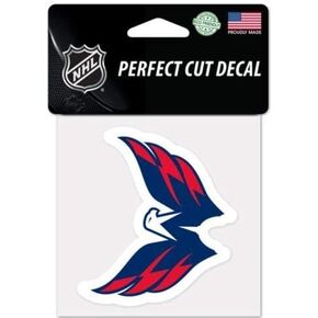 NHL Washington Capitals Wincraft 4"x4" Color Die Cut Decal