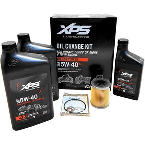 Can Am Maverick Commander Defender Trail 5W40 Full Syn Oil Change Kit 9779488