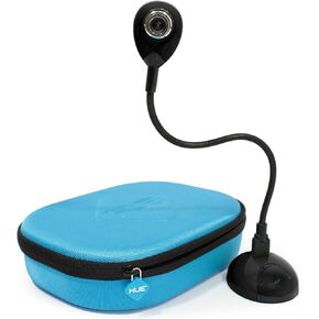 كاميرا HUE HD USB محمولة لعقد مؤتمرات الفيديو أو استخدام الفصول الدراسية، أسود in Kuwait