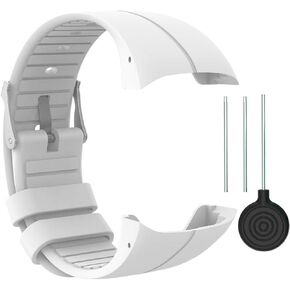 QGHXO Band for Polar M400/M430, Soft Adjustable Silicone Replacement Wrist Watch Band for Polar M400/M430 Watch