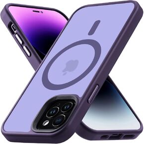 Yriklso for iPhone 12 Pro Max Phone Case, Shockproof for Phone 12 Pro Max Case, Military Grade Drop Protection, Protective Hard Back Slim Translucent Case for iPhone 12Pro Max 6.7'', Frosted Black in Kuwait