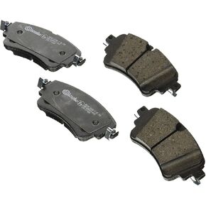 Brembo P85154 Low-Met Alloy Steel Rear Disc Brake Pad Set AUDI OE# 8W0698451P