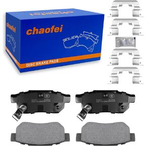 D374 Ceramic Brake Pads Sets,4pcs Fit for Acura Integra,For Honda Civic/Civic del Sol/CRX/,For Accord/Prelude