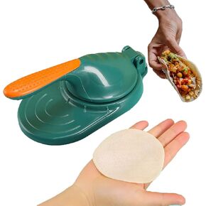 Tortilla Maker Press, Manual Skin Press Mold Kitchen Gadget for Tacos Corn Tortillas Pancakes Ravioli Chinese Dumppling
