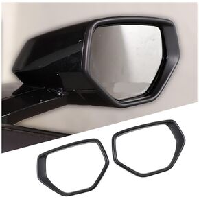Car Side Mirror Brim Frame Cover Trim for Chevrolet Corvette C8 2020-2024 Car Sideview Mirror Exterior Decoration Accessories (Carbon Fiber Pattern)
