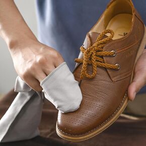 Shoe Shine Cloths, Shoe Polish Buffing Cloth for Shoes, Professional Shoe Shine Cloth