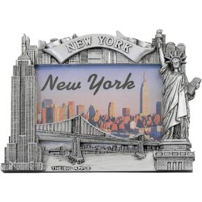 Zizo New York Picture Frame -Poly Silver, New York Picture Frames, New York Souvenirs …