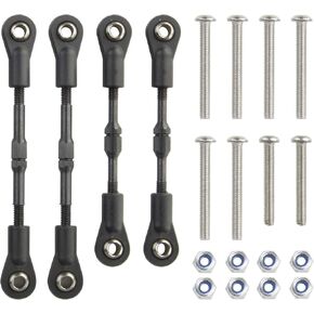 TT-02B الألومنيوم توجيه وصلة ربط المقطورة قضبان التعادل لسيارة Tamiya RC TT02B ترقيات استبدال الأجزاء in Kuwait