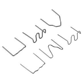 2000pcs Plastic Welder Staples,0.6mm 0.8mm Plastic Welding Staples,Plastic Repair Hot Staples Welding Supplies for Plastic Welder Gun to All Plastic Fix, Repair Car Bumpers, Plastic Cracks