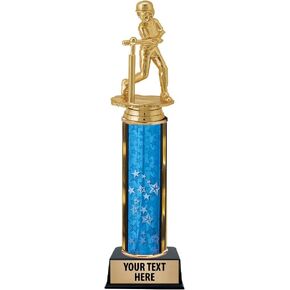 جوائز Crown Awards مقاس 10.25 بوصة - كأس T-Ball للأولاد مع نص مخصص