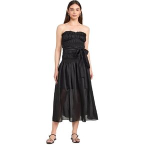 MOON RIVER Women's Strapless Maxi Dress