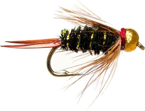 Outdoor Planet Top Producing Fly Fishing Flies Assortment | Dry, Wet, Nymphs, Streamers, Wooly Buggers, Hopper, Caddis | Trout, Steelhead, Bass Fishing Lure Set in Saudi Arabia