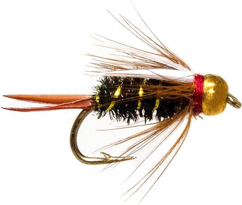 Outdoor Planet Top Producing Fly Fishing Flies Assortment | Dry, Wet, Nymphs, Streamers, Wooly Buggers, Hopper, Caddis | Trout, Steelhead, Bass Fishing Lure Set in Saudi Arabia