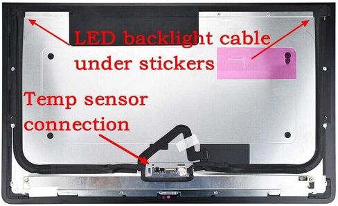 استبدال شاشة BTSELSS M270HAN01.1 للوحة شاشة LCD DELL FHD 1920(RGB)×1080 30 Pins 60 HZ (إصدار لا يعمل باللمس) in Kuwait