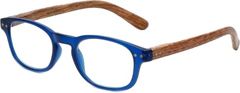 M Readers 105 Rectangular Reading Glasses +0.25 Black Men Women Stylish Fashion Unisex Trendy Eyeglasses Lightweight w/Case in Saudi Arabia