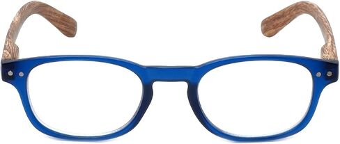 M Readers 105 Rectangular Reading Glasses +0.25 Black Men Women Stylish Fashion Unisex Trendy Eyeglasses Lightweight w/Case in Saudi Arabia