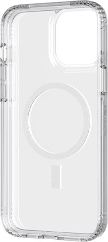 Tech21 Evo Clear (MagSafe) لهاتف iPhone 13 Mini - حافظة هاتف MagSafe شفافة مع حماية متعددة من السقوط بطول 12 قدمًا in Saudi Arabia