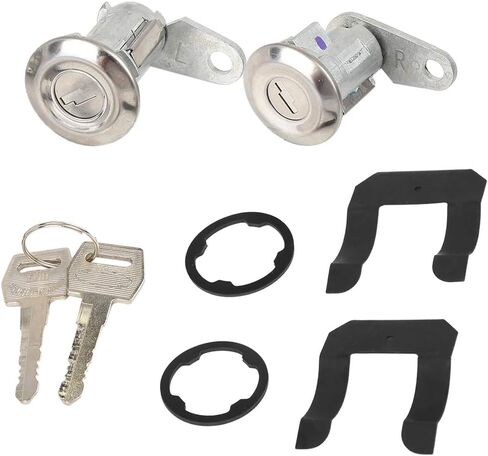 X AUTOHAUX Pair Door Lock Cylinder with 2 Keys for Ford for Ranger 1983-1992 in Saudi Arabia