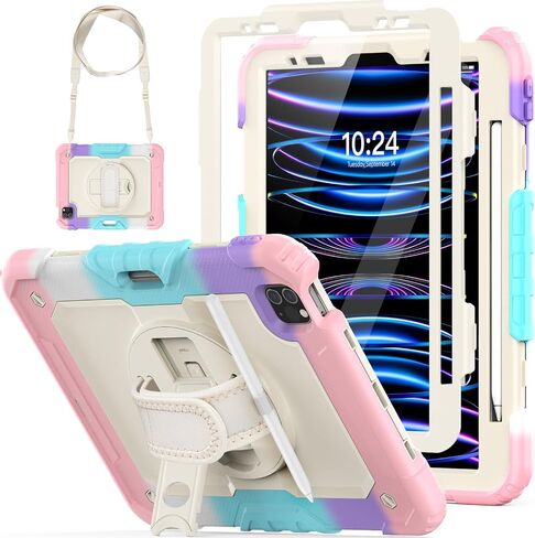 HXCASEAC Case for iPad Pro 11 Inch Case (2022/2021/2020/2018) Shockproof in Saudi Arabia