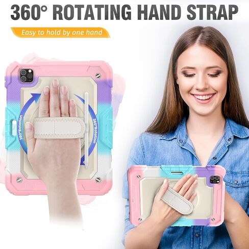 HXCASEAC Case for iPad Pro 11 Inch Case (2022/2021/2020/2018) Shockproof in Saudi Arabia