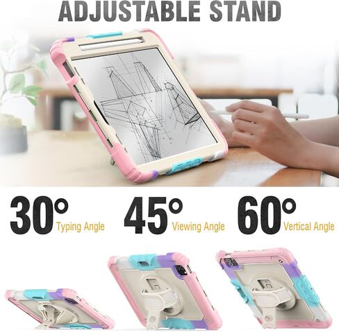 HXCASEAC Case for iPad Pro 11 Inch Case (2022/2021/2020/2018) Shockproof in Saudi Arabia