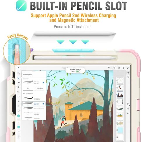 HXCASEAC Case for iPad Pro 11 Inch Case (2022/2021/2020/2018) Shockproof in Saudi Arabia