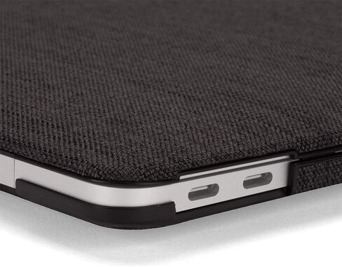 Incase Textured Hardshell in Woolenex - MacBook Air 13 Inch Case - Form-Fitting Laptop Case & Computer Cover for 13-inch MacBook Air with Retina Display (2020) (12 x 8.4 x .7 in) - Graphite in Saudi Arabia