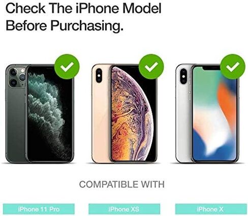 XDesign Glass Screen Protector Designed for iPhone 11 Pro and iPhone XS/iPhone X (3Pack) 5.8-Inch Tempered Glass with Touch Accurate/Impact Absorb+Easy Installation Tray [Fit with Most Cases]- 3 Pack in Kuwait