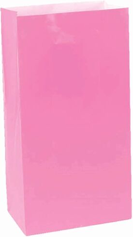 Amscan Packaged Paper Bags | Apple Red | Party Accessory in Saudi Arabia