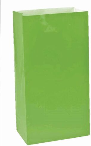 Amscan Packaged Paper Bags | Apple Red | Party Accessory in Saudi Arabia