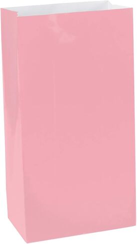 Amscan Packaged Paper Bags | Apple Red | Party Accessory in Saudi Arabia