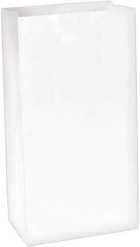 Amscan Packaged Paper Bags | Apple Red | Party Accessory in Saudi Arabia