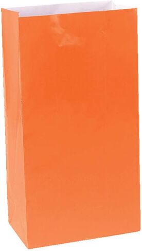 Amscan Packaged Paper Bags | Apple Red | Party Accessory in Saudi Arabia