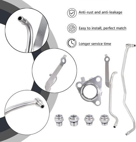 926-187 Driver Side Turbo Coolant Line Kit Fit For 2015-2017 Ford Expedition, 2011-2016 Ford F150, 2015-2021 Ford Transit 150/250/350/350HD, 2015-2017 Lincoln Navigator. in Saudi Arabia