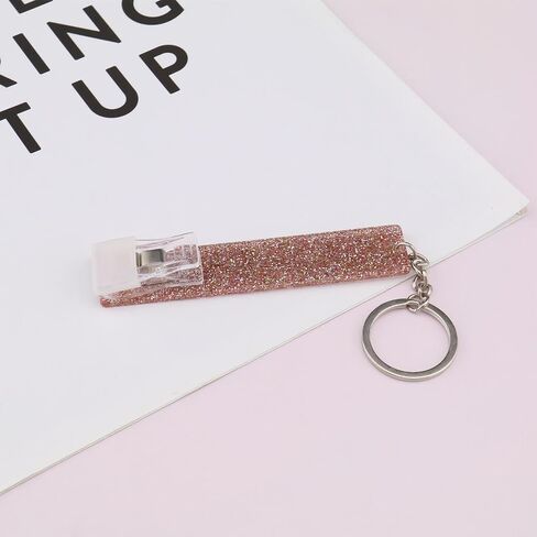 2x Card Grabbers Credit Card Puller Keychain For Long Nails Key Ring With Eye-Catching Color Acrylic Debit in Saudi Arabia