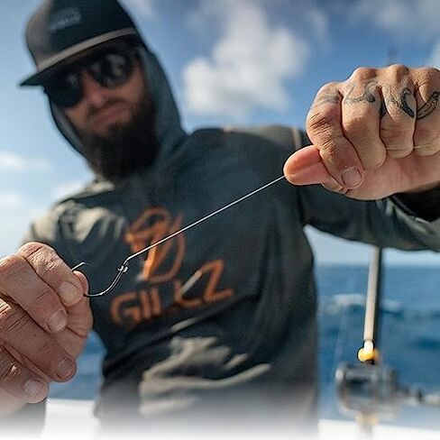 HI-SEAS 100% FLUOROCARBON Fishing LINE Leader - Clear Invisible Leader UNDETECTABLE to Fish, Fast Sinking 6LB-400LB in Kuwait