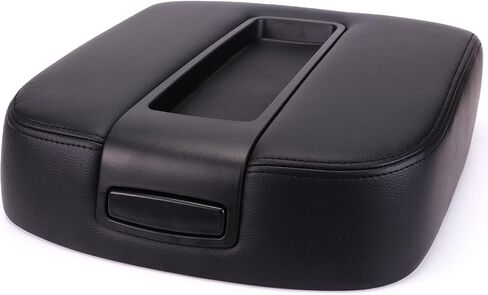 WOWAUTO Black Armrest Cover Center Console Lid Fit for Chevy Avalanche Silverado Tahoe GMC Yukon XL Sierra 2007-2014 2007 2008 2009 2010 2011 2012 2013 2014-15217111 924-875 in Saudi Arabia