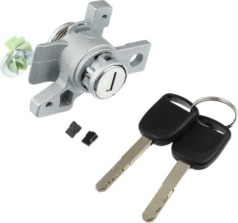 X AUTOHAUX 1 Set Door Lock Cylinder Set Kit with 2 Keys for Honda Odyssey 2005 2006 2007 2008 2009 2010 LH Front Left Driver Side Door Lock Set Tumbler with Key 72185-SHJ-A01 72185SHJA01 in Saudi Arabia