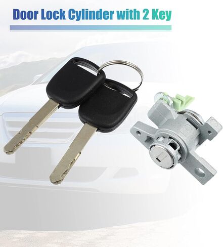 X AUTOHAUX 1 Set Door Lock Cylinder Set Kit with 2 Keys for Honda Odyssey 2005 2006 2007 2008 2009 2010 LH Front Left Driver Side Door Lock Set Tumbler with Key 72185-SHJ-A01 72185SHJA01 in Saudi Arabia