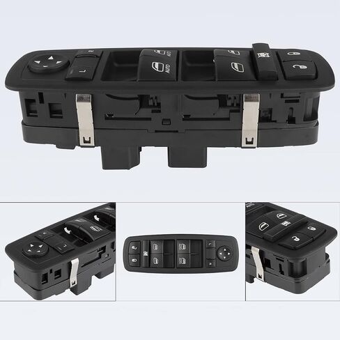 Master Power Window Switch Button Fits Dodge 2009-2012 Ram 1500 2500 3500 Driver Side Front Left Power Electric Window Control Switch Replace 4602863AD 4602863AB 4602863AC in Saudi Arabia