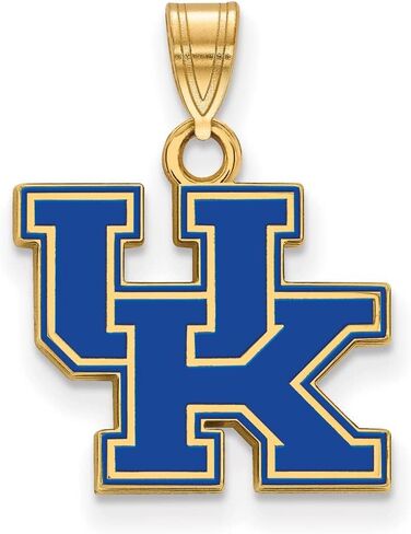 Kentucky Small (1/2 Inch) Enamel Pendant (Gold Plated) in Saudi Arabia