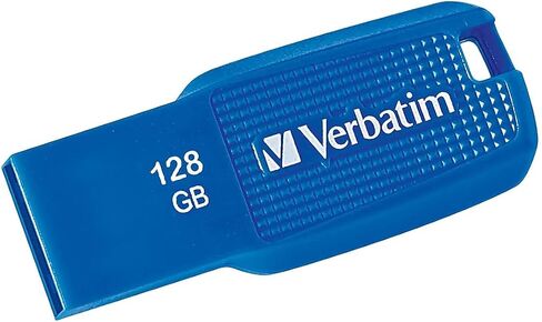 Verbatim 128GB Ergo USB 3.0 Flash Drive – Blue in Saudi Arabia