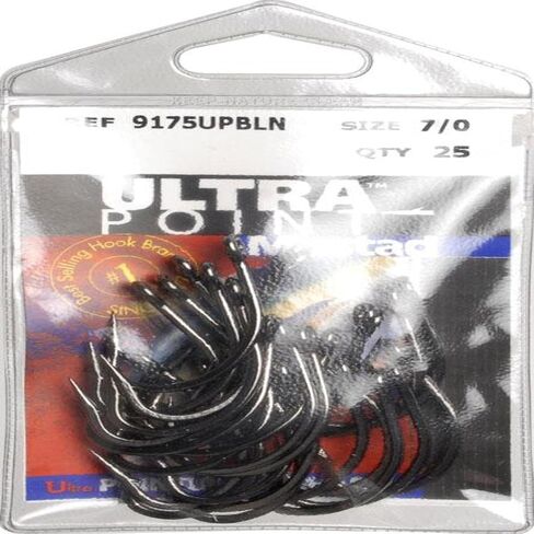 Mustad UltraPoint O'Shaughnessy Live Bait 3 Extra Short Hook with In-Line Point in Saudi Arabia