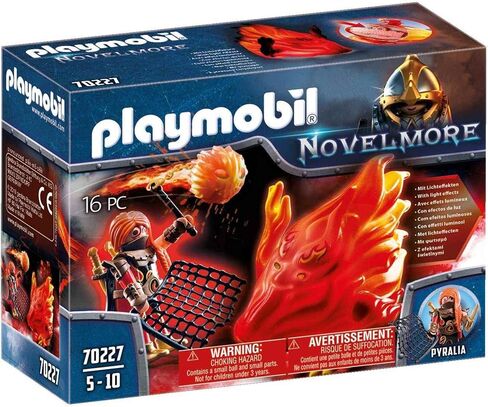 Playmobil 70228 Novelmore Knights Burnham Raiders Fire Master with Rocket Launcher, for Children from 4-10 Years, Fun Imaginative Role-Play, PlaySets Suitable for Children Ages 4+ in Saudi Arabia