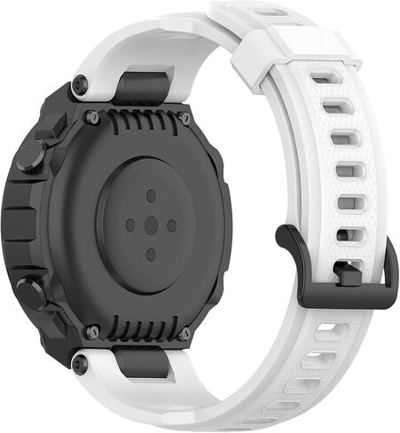 متوافق مع أحزمة ساعة Amazfit T-Rex، أشرطة رياضية بديلة من السيليكون قابلة للتعديل وأساور معصم مناسبة لساعة Amazfit T-Rex وAmazfit T-Rex Pro الذكية in Kuwait