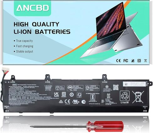 IR06XL Laptop Battery for HP ZBook Power G7 G9 G10 G10 A Mobile Workstation Series 1J31AEA 1J3X7EA 2C9N7EA 2H6Y0UT IR06083XL M02029-005 M01523-2C2 M01523-2C1 TPN-DB0C 11.58V/83Wh 6Cell in Saudi Arabia