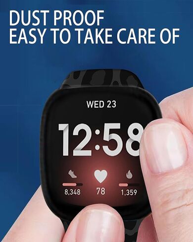 سوار رياضي متوافق مع Versa 4/Versa 3/Sense 2/Sense للنساء والرجال، حزام معصم بديل مرن للساعة الذكية Versa 4/Versa 3/Sense 2 in Kuwait