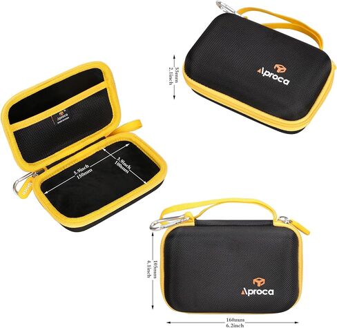 حافظة تخزين صلبة للسفر من Aproca، لكاميرا Kodak Mini Shot 2 Retro/Mini 2 Retro 4PASS 2 في 1 للكاميرا الرقمية الفورية وطابعة الصور in Kuwait