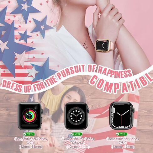 top4cus 40mm PC Cover Case for Apple Watch Series 6/SE/5/4, White | With Screen Protector, Daily Use Cover for Women Kids, Overall Anti-Scratch Bumper, Shockproof, Waterproof, Workout in Kuwait
